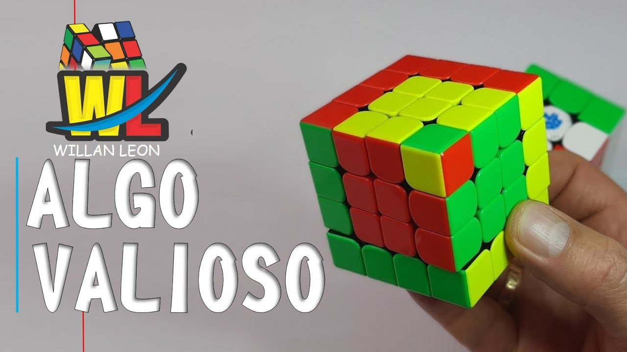 Patron De Cubo Rubik Patron para Cubo 4x4 & algoritmo para revertirlo - YouTube