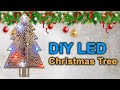 DIY USB LED Christmas tree. Світлодіодна USB різдвяна ялинка на мультивібраторі власноруч