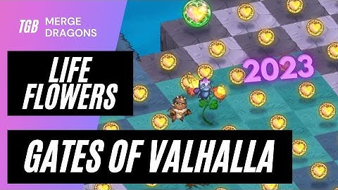 Merge Dragons Gates Of Valhalla Event Part 2: Life Flowers