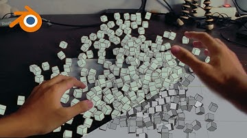 Draw A Cube Behind the scene/Breakdown (VFX With Blender)