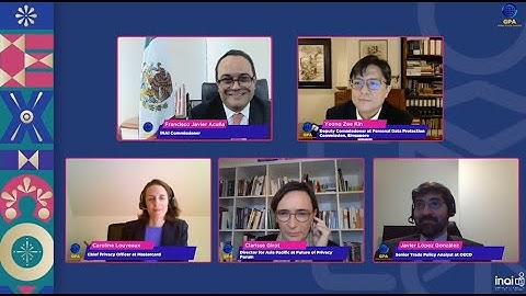 Parallel Session 4- Regional cooperation in matters of privacy and personal data - Spanish