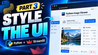 The Fastest Way to Create a Web App with Python - #3 Improve Your Streamlit Web App UI