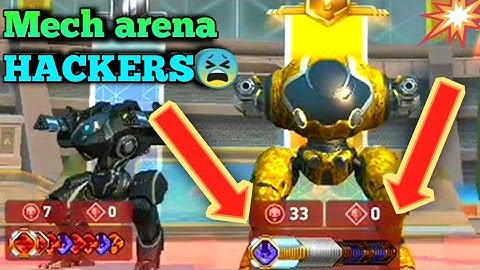 Speed and powerful guns HACKER, Mech arena