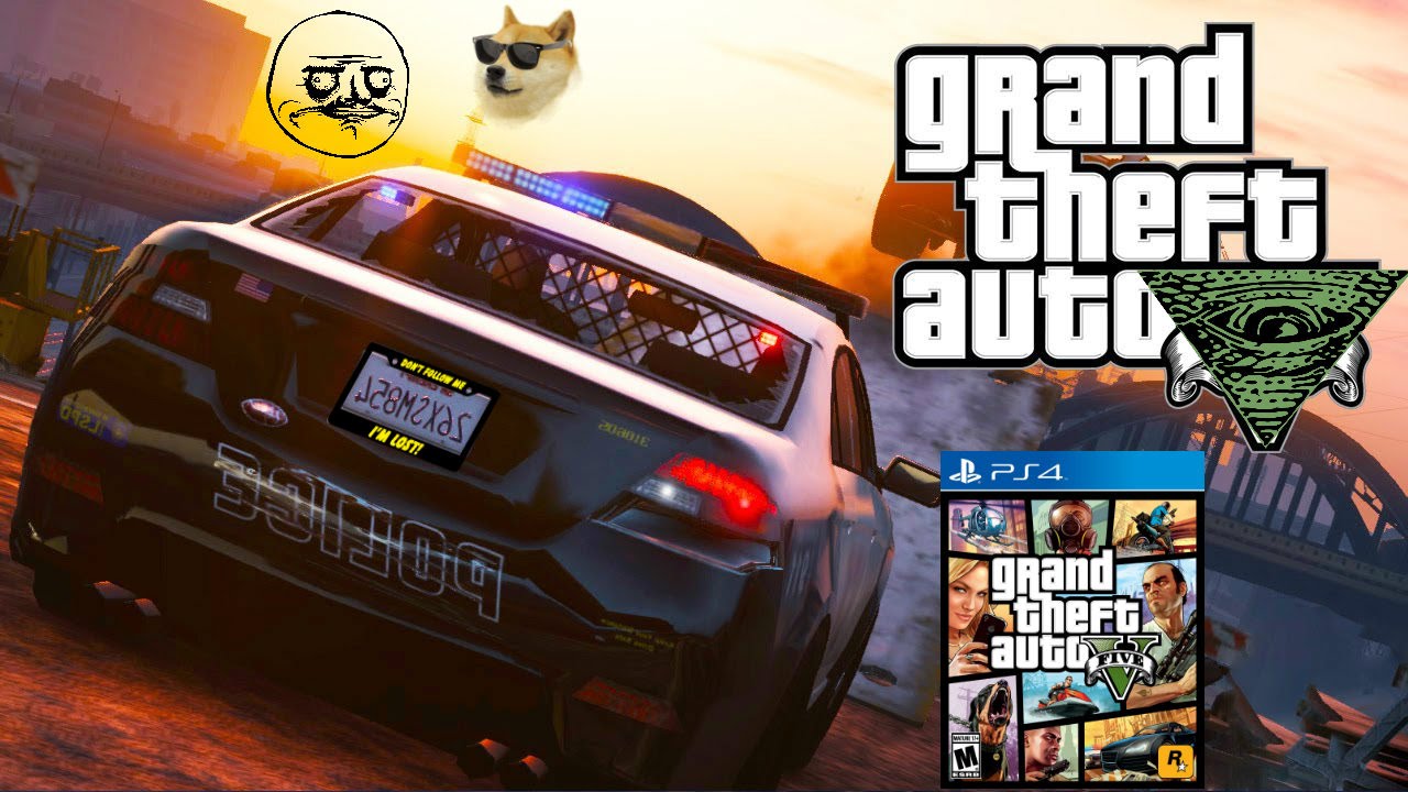 Grand Theft Auto V POLICE CHASE - YouTube