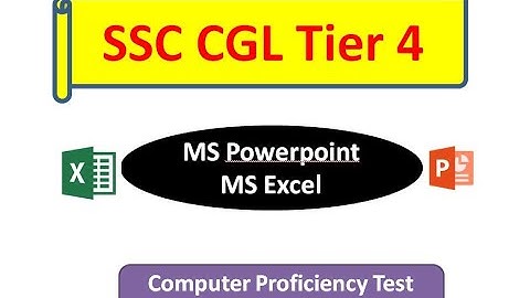 CPT Module | Excel & Powerpoint | SSC CGL | Practice | Must Watch |