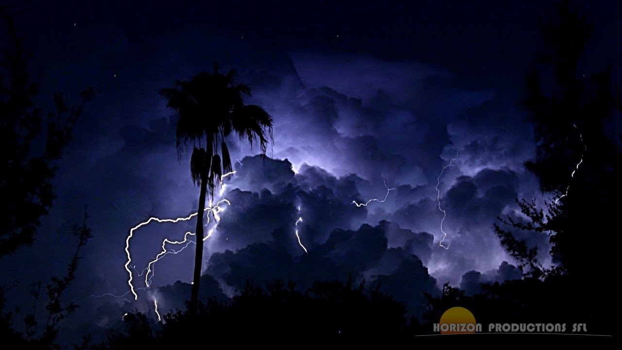 {TrueSound}™ 3 Hours of LOUD South Florida Thunderstorms (Real Audio)
