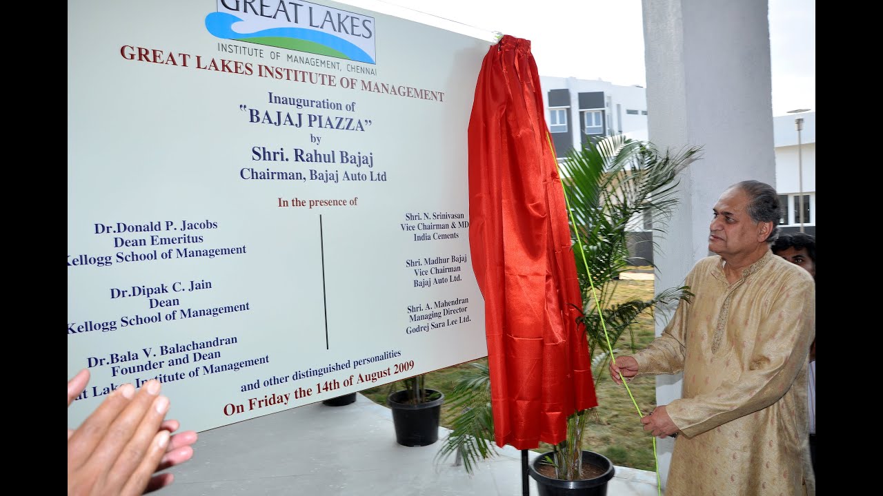Remembering Shri. Rahul Bajaj | Chairman Emeritus, Bajaj Group | Keynote Address at Great Lakes