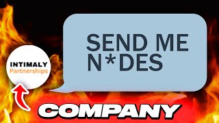 The Weirdest Dm From A Company To Female Creators...