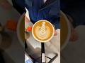 How to make simple latte art for beginners #tulip #shortvideo