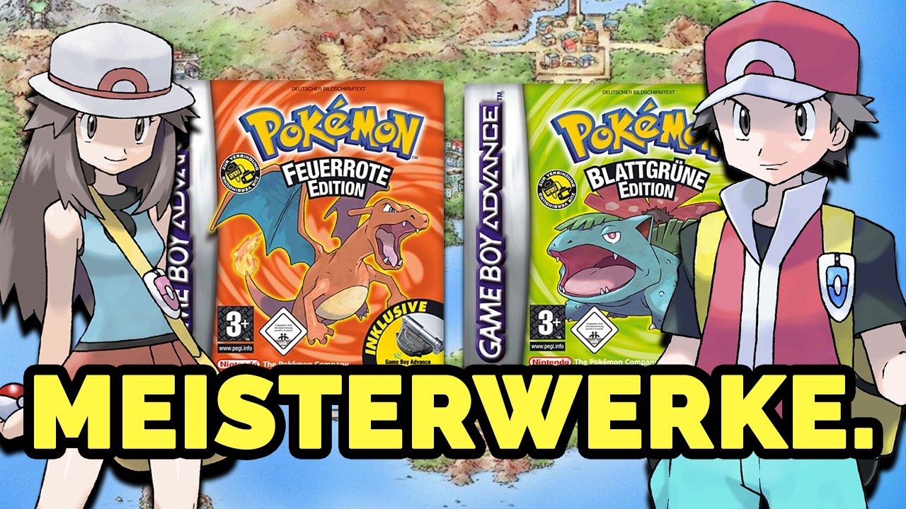 20 Jahre Pokemon Feuerrot und Blattgrün - Die ersten Remakes und ihre Geschichte
