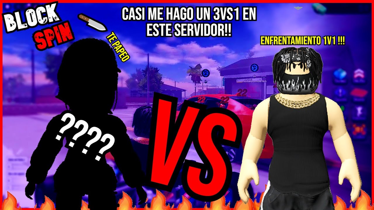 💥SALIO CON TODO DE ARMERIA Y ESTO LE PASO..🔥DEBO SACAR MIS HABILIDADES!! 1VS1🔥 BlockSpin 🔪 ROBLOX