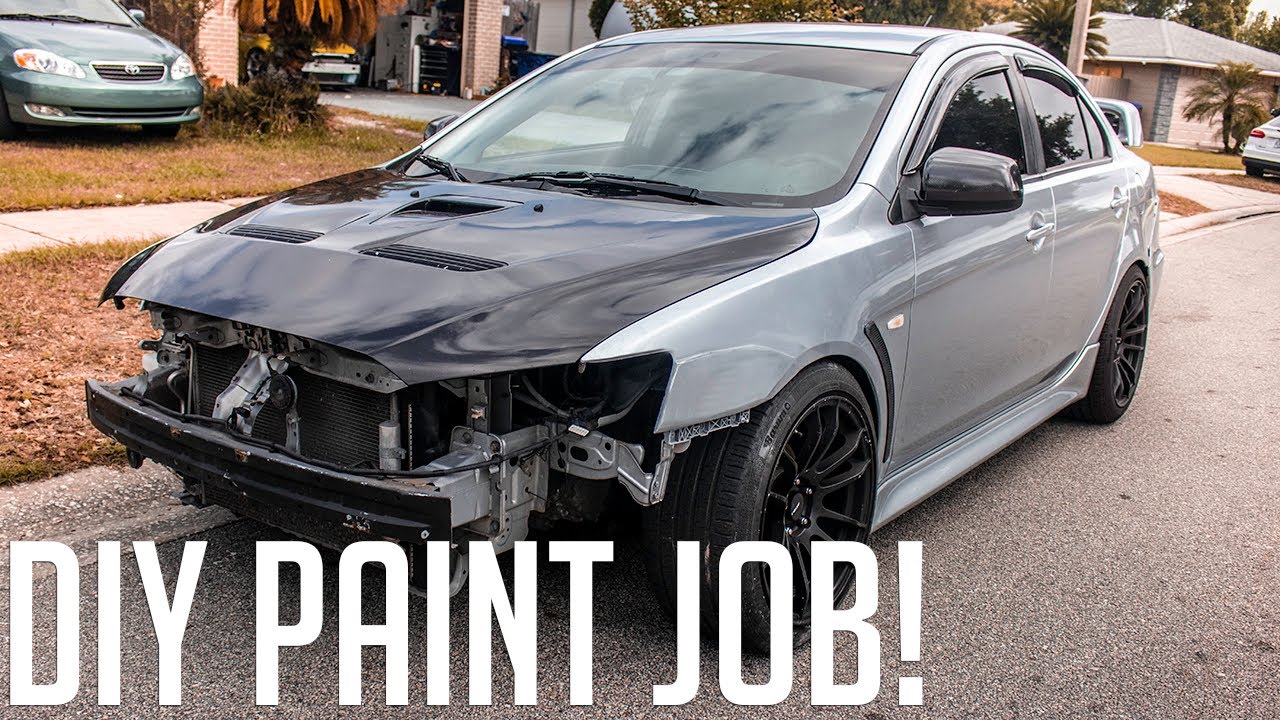 CUSTOM WIDE BODY fenders get PAINTED! YouTube