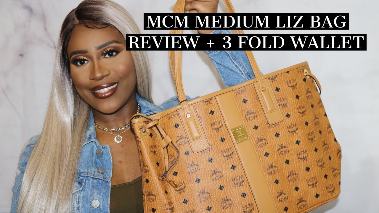 MCM Large Liz Reversible Tote Review 