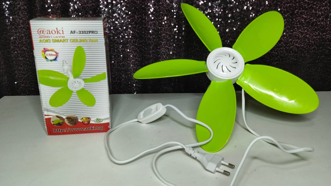 Unboxing Kipas Angin Baling-Baling Aoki