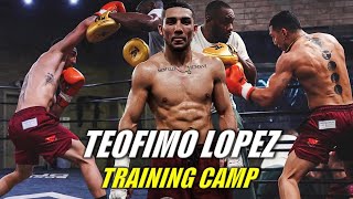 Teofimo Lopez Training Camp