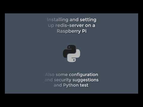 Python - Setting up redis on Raspberry Pi