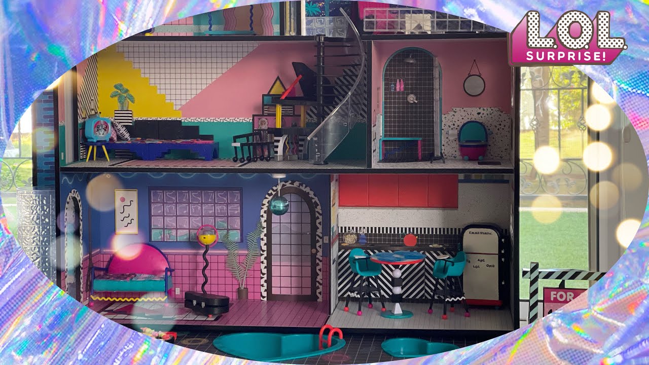 Sai helps build LOL Surprise OMG house with daddy | Sai and Family