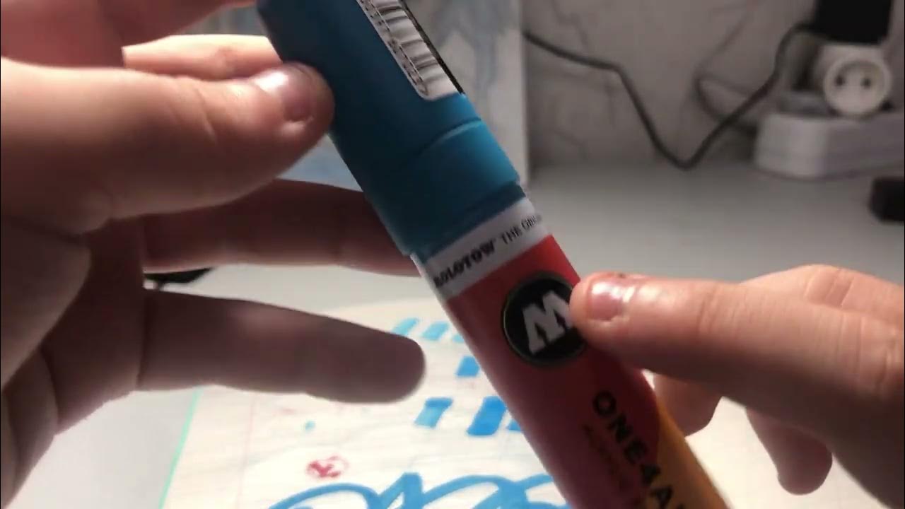 Обзор на маркер Молотов. - YouTube