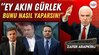 Zafer Arapkirli Cem Küçükten Şöyle Bir Yazı Bekliyorum, Ey Akın Gürlek Bunu Nasıl Yaparsın?