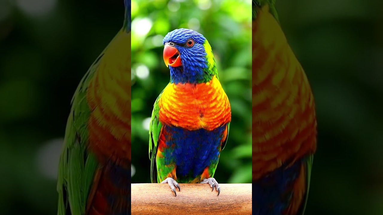 Lorikeet Parrot Talking Style #shorts #shortvideo #subscribe #trending #viral #parrot #cute