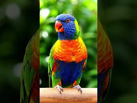 Lorikeet Parrot Talking Style #shorts #shortvideo #subscribe #trending #viral #parrot #cute
