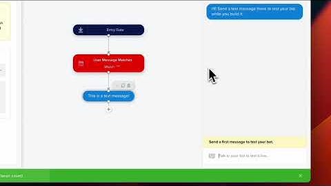 How to trigger an omnichannel chatbot?
