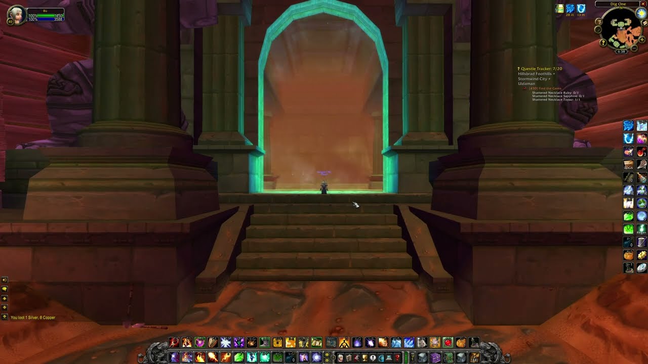Uldaman Map Chamber Location, WoW Classic