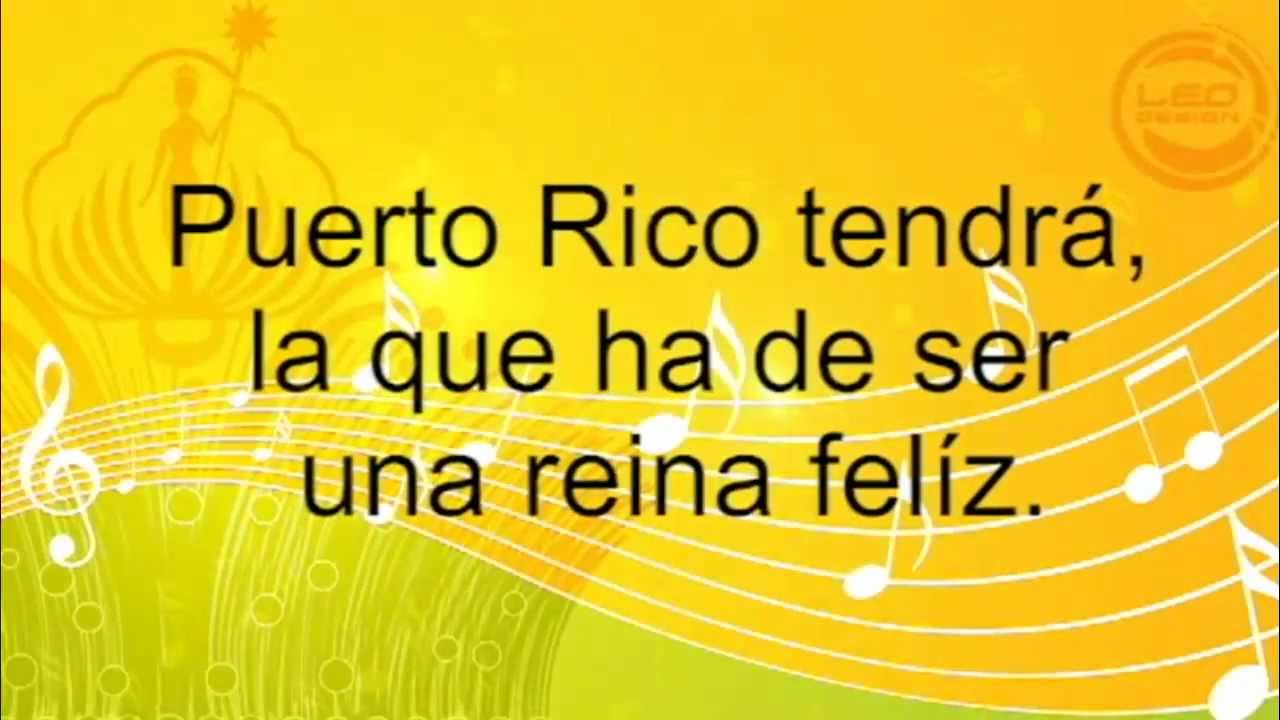 Himnos de Miss Puerto Rico - YouTube