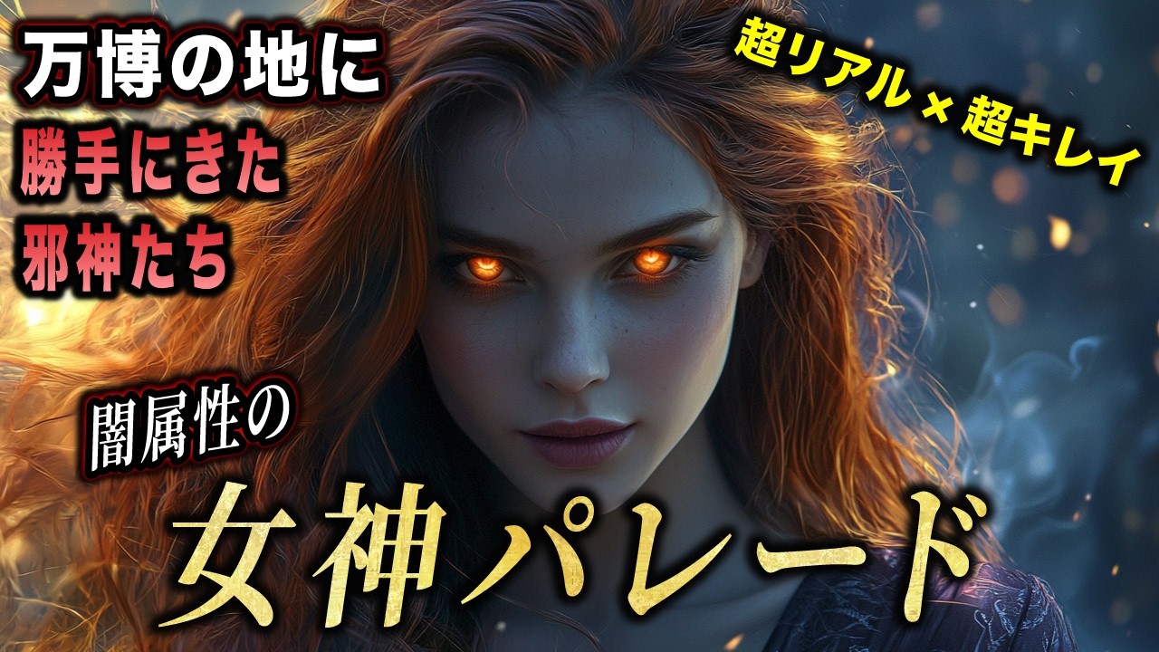 【超キレイ×超リアル】前回呼ばれなかった女神達がブチギレて万博に乗り込んできました　