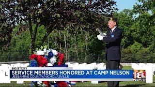 'They had honor and integrity': Service members honored at Camp Nelson National Cemetery