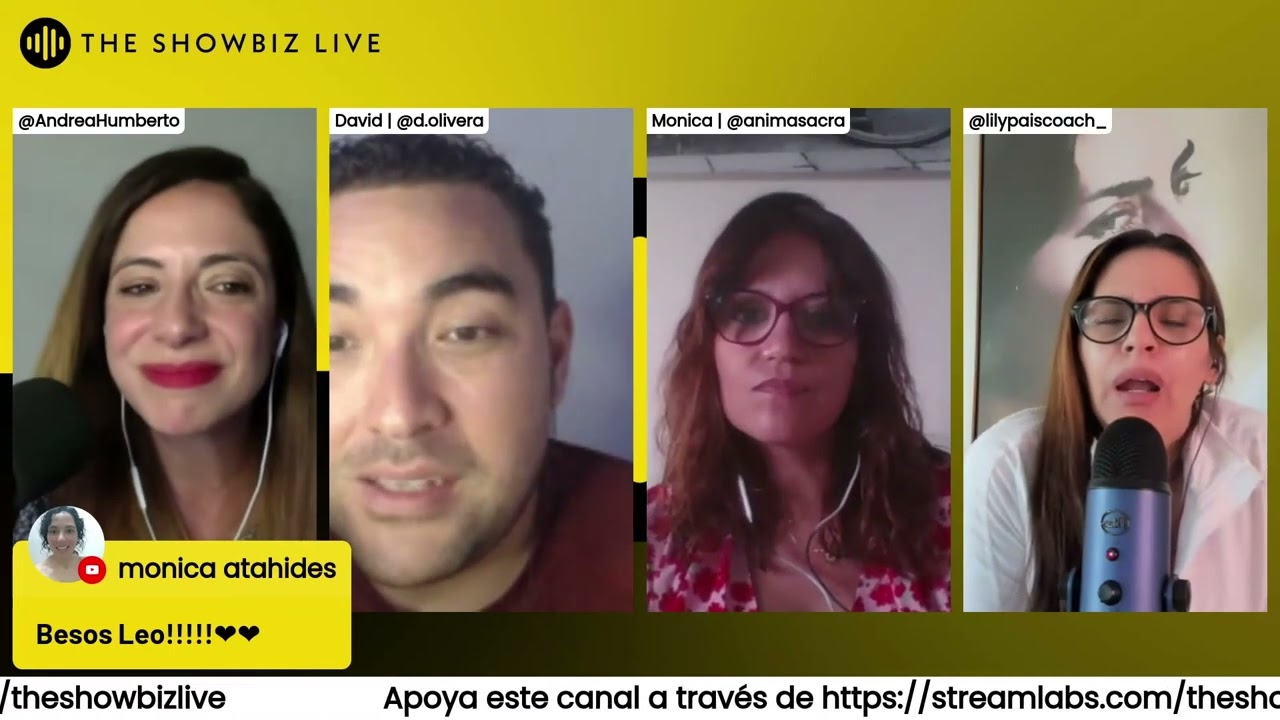 Saludo de #Leosbaraglia para @TheShowbizLive #theshowbizlive #cohost #andreahumberto #acteiz