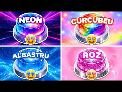 Alege Un Buton! 🌟 Neon 🌈 Curcubeu 💙 Albastru 🌸 Roz