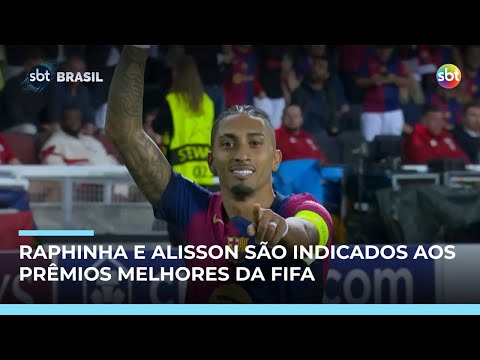 Video atacante-raphinha-e-indicado-ao-premio-the-best-da-fifa-alisson-tambem-concorre