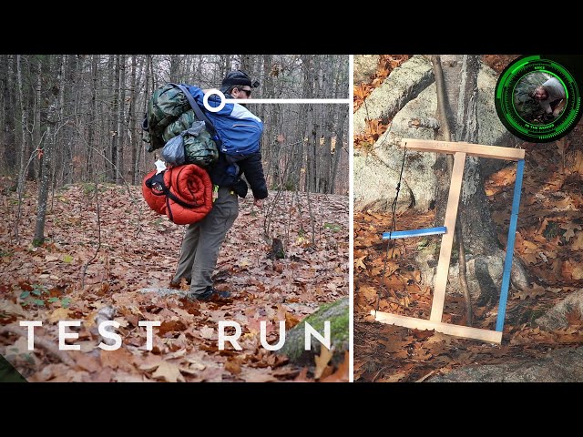 Overnight Backpacking With A Massive 30 Pack Frame Saw 