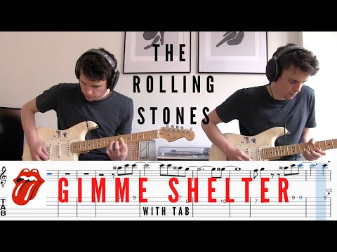 Gimme Shelter - The Rolling Stones - Guitar Cover with Tab