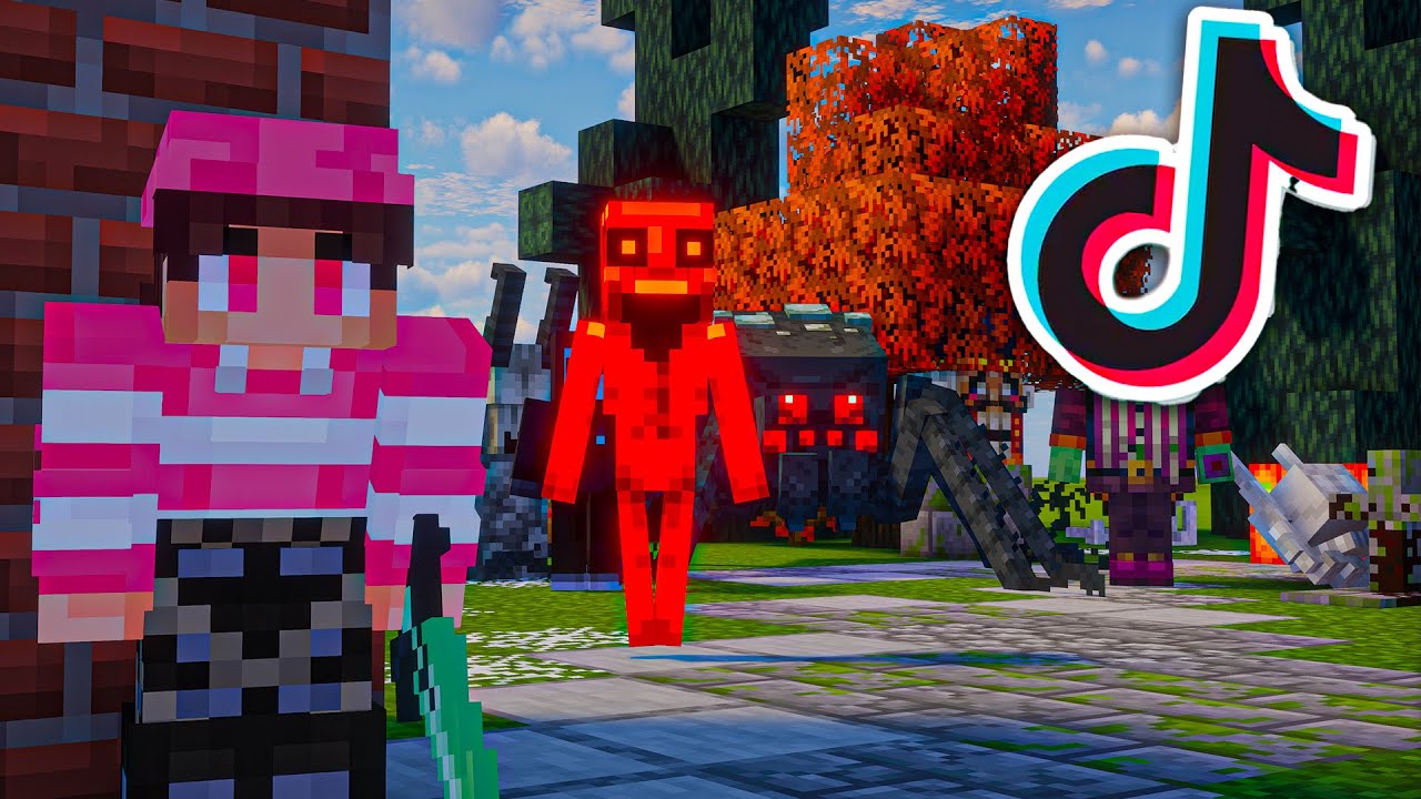 Ich TESTE alle VIRALE TikTok Minecraft Horrormods