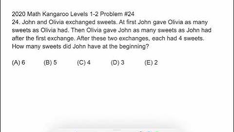 2020 Math Kangaroo Levels 1-2 Problem #24