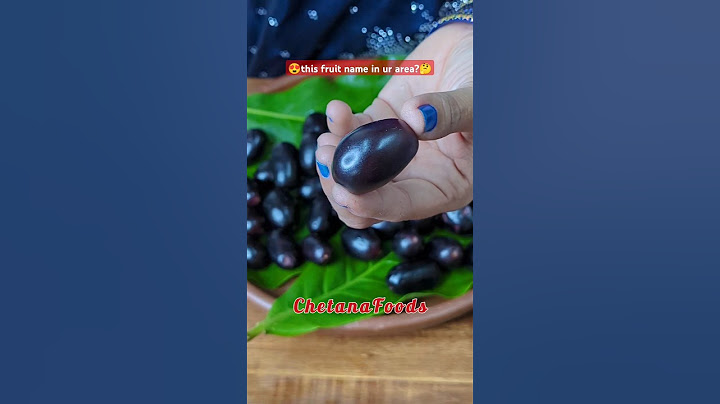 What you call this juicy FRUIT in ur area?🤔 వీటి పేరు తెలుసా?🤔 Neredu Pandu, Jamun Fruit, Java Plum