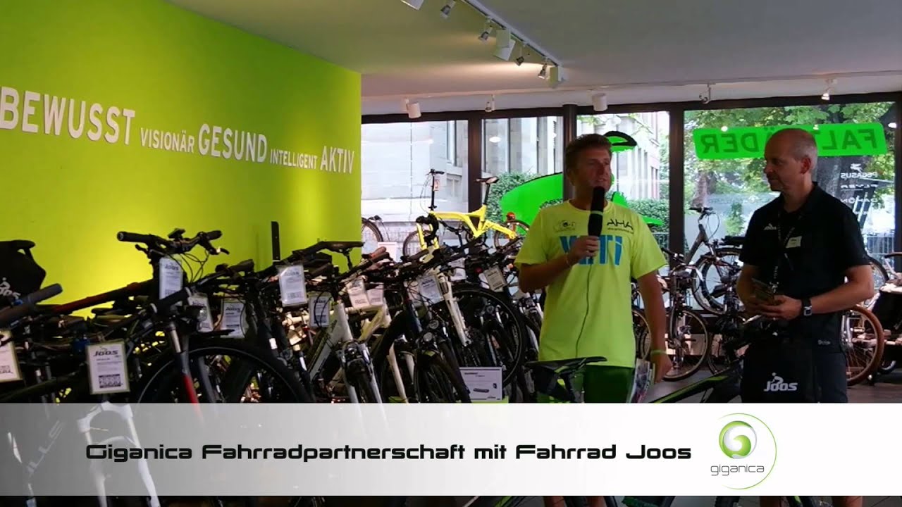 Giganica - Hoffnungsbike mit Fahrrad Joos in Radolfzell - YouTube