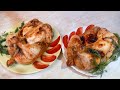 Курица фаршированная гречневой крупой с шампиньонами