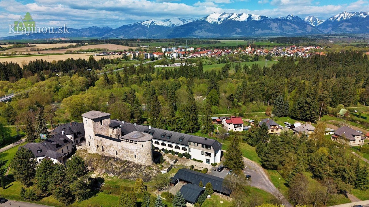 Hrad Liptovský Hrádok, hotel a reštaurácia v múzeu