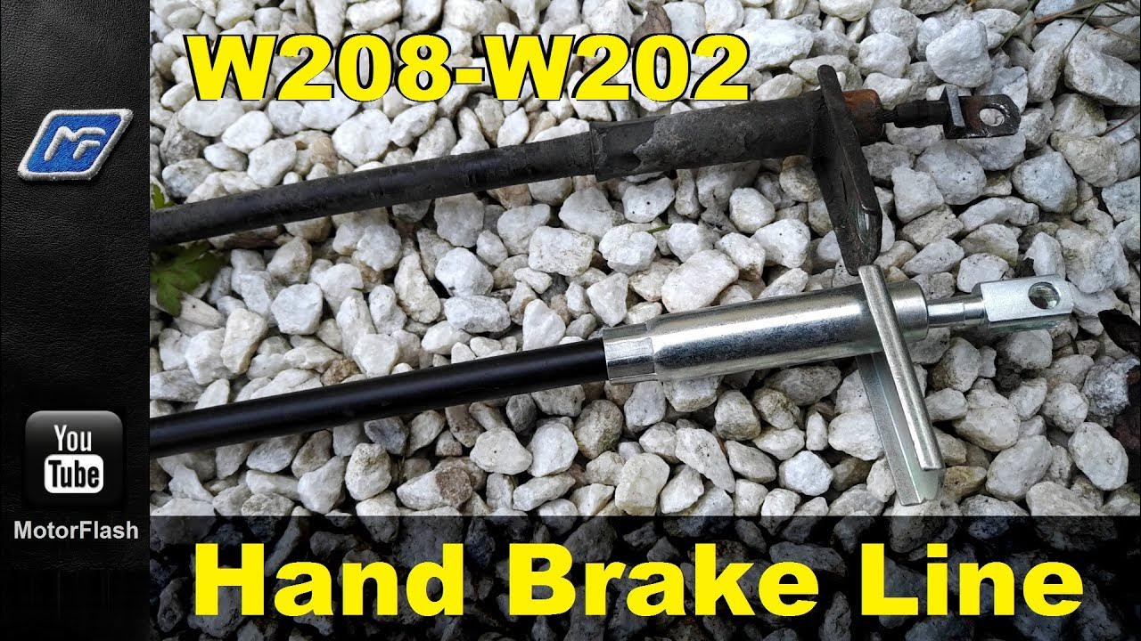 How to Replace Hand Brake Line / Jak vyměnit Lanovod Ruční Brzdy
