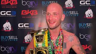 Marko Martinjak | Post Fight Interview at BYB18 - Police Gazette International Cup