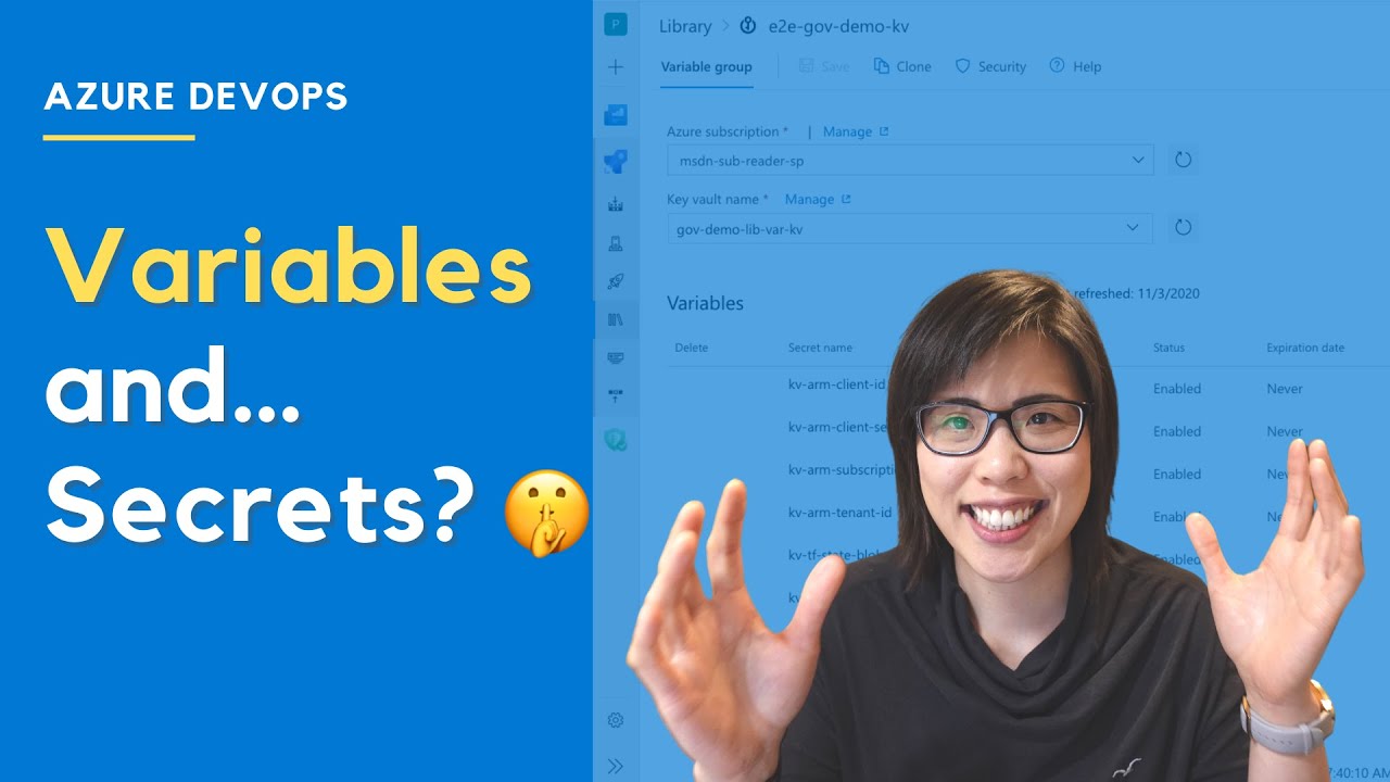 Azure Pipelines Variables - Naming, Reuse And Secrets