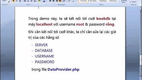 05 - Video Tu Hoc PHP - PHP tutorial - Day PHP Tieng Viet - KHTN [Part 2].flv