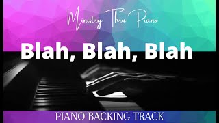 Blah, Blah, Blah Gershwin PIANO ACCOMPANIMENT