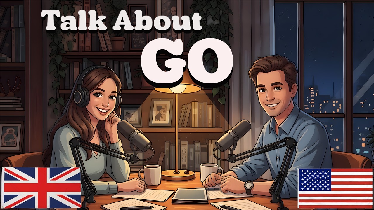 Learn English with Real Conversations Podcast | How to Use GO in Real English Conversations