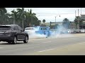 SO MANY BURNOUTS!! | Cars and Coffee Palm Beach November 2019 [Part 3]