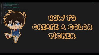 How to create a color picker in Unity