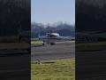 Small airplane taxi and takeoff from Loemühle airport🇩🇪#shorts #aviation #planes #planespotting